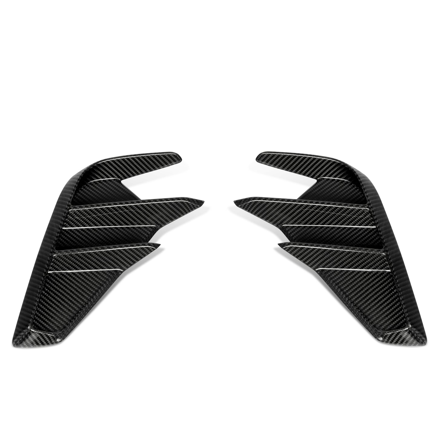 Dry Carbon prese d'aria posteriori adatte per Audi RS3 LCI