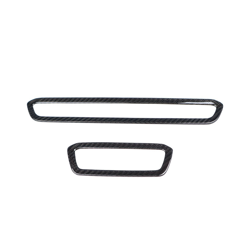 Dry Carbon Klimaanlage Cover Blenden für BMW M3 G80 G81 / M4 G82 G83 mit echtem Leder Ausstattung