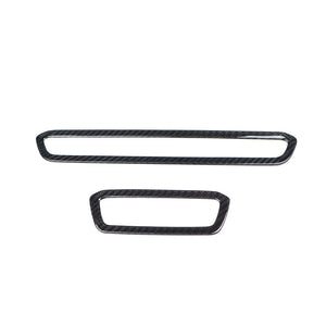 Dry Carbon Klimaanlage Cover Blenden für BMW M3 G80 G81 / M4 G82 G83 mit echtem Leder Ausstattung