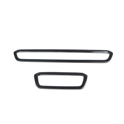 Dry Carbon Klimaanlage Cover Blenden für BMW M3 G80 G81 / M4 G82 G83 mit echtem Leder Ausstattung