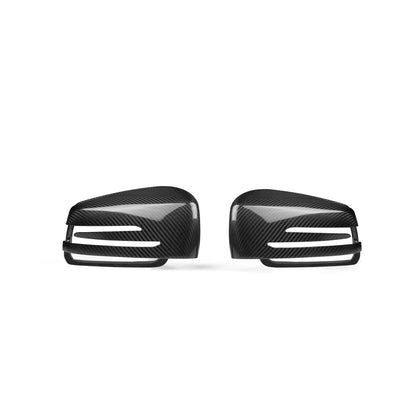 Dry Carbon Spiegelkappen für Mercedes Benz C Class 204 E Class 212 S Class 221