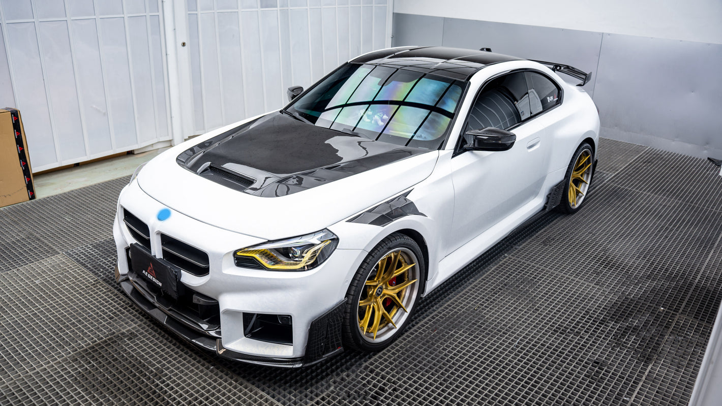 Dry Carbon Kotflügel Ersatz für BMW 2er M240i G42 M2 G87 inkl. LCI und CS