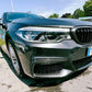 DRY CARBON Front Flaps Blende Luftführung für BMW G30 G31 mit M Paket vor LCI