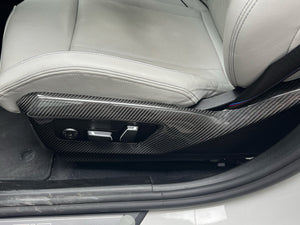 Dry Carbon Seiten Sitzcover Ersatz für BMW M5 G90 G99