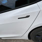 DRY CARBON Performance Türverkleidung Tür Blenden Türgriff im Satz für TESLA MODEL 3 MODEL Y