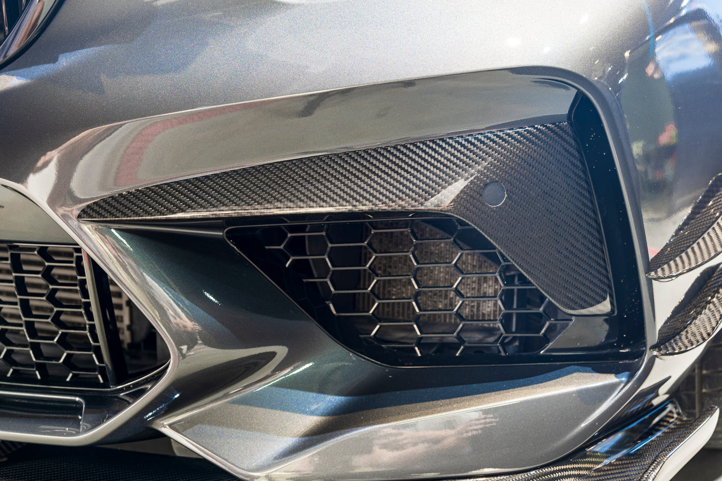 Dry Carbon Inserto anteriore per BMW M2 F87 incl. Competition e CS