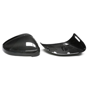 Dry Carbon Spiegelkappen Mirror Caps Ersatz für Audi A4 S4 RS4 A5 S5 RS5 B9