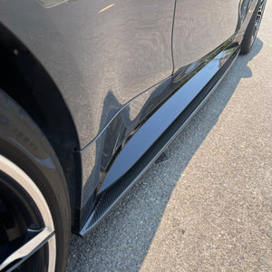 Dry Carbon Seitenschweller ADD-ON für BMW M4 G82 G83