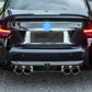 Dry Carbon Heckddiffusor Diffusor passend für BMW M2 G87 inkl. LCI und CS