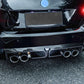 Dry Carbon Heckddiffusor Diffusor passend für BMW M2 G87 inkl. LCI und CS