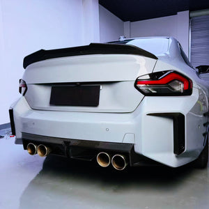 Spoiler posteriore Dry Carbon V1 "Ducktail" per BMW M2 G87 / 2er G42 M240i incl. LCI