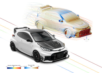 Dry Carbon X KIT passend für Toyota Yaris GR LCI