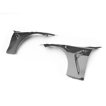 Dry Carbon Kotflügel V3 mit Seitenöffnung für Radhausbelüftung Ersatz für BMW M3 G80 G81 M4 G82 G83 inkl. Eintragung.