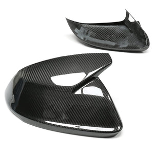 Dry Carbon Spiegelkappen Aufsatz Aufzukleben für Audi Q7 Q8 SQ7 SQ8 RSQ8 4M