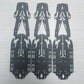 Dry Carbon Platte 1 mm – 30 x 30 cm – Autoklav-Qualität – Sichtcarbon – Für Auto Tuning Modellbau RC Drohne DIY – Glänzend – CFK Carbonplatte mit Gutachten