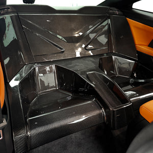 Dry Carbon Innenraum Rücksitzbank Premium 🇩🇪 Lackierung für BMW M3 G80 M4 G82 M2 G87