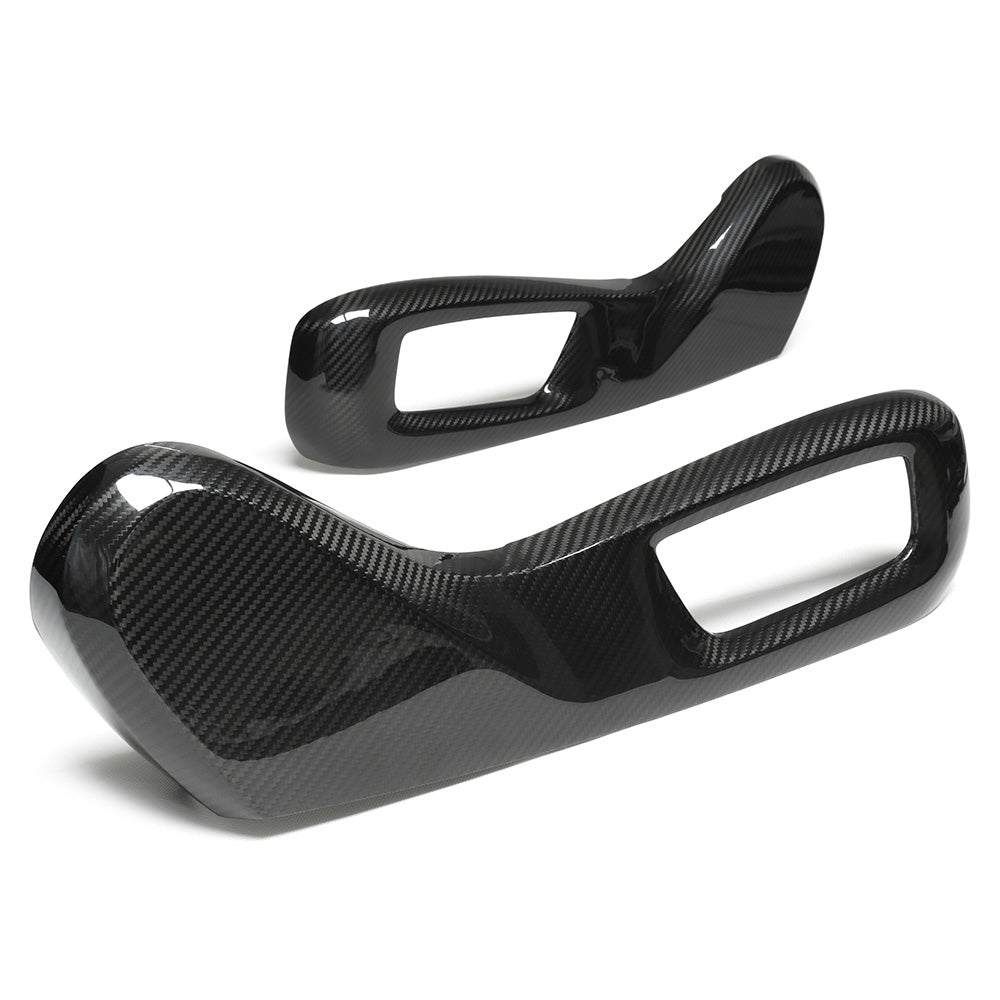 DRY CARBON SITZ Blenden Seitenabdeckung für BMW F90 G30 G31 LCI und PRE-LCI