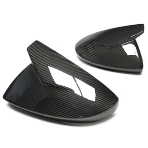 Dry Carbon Spiegelkappen Aufsatz Aufzukleben für Audi A6 S6 RS6 C8 A7 S7 RS7 C8