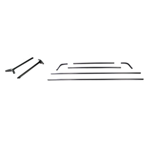 Dry Carbon Fensterrahmen & A-Säulen Cover für Mercedes-Benz G-Klasse W465 – Premium Exterieur-Veredelung