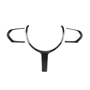 MAX CARBON Performance Sport Blenden Lenkrad für BMW F20 F21 F22 F23 F30 F31 F32 F33 F34 F36 F15 F16 F25 F26 M135i M140i M235i M240i