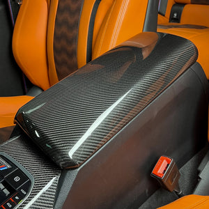 Dry Carbon Mittelkonsolen Armrest Abdeckung für BMW G20 G21 G80 G81 G22 G23 G26 G82