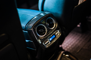 Dry Carbon Mittelkonsolen Cover Hinten für Mercedes Benz G-Klasse W465