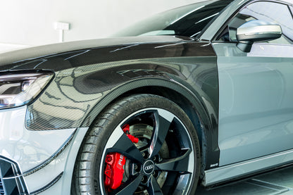 Dry Carbon Kotflügel Ersatz für Audi RS3 8V inkl. Eintragung
