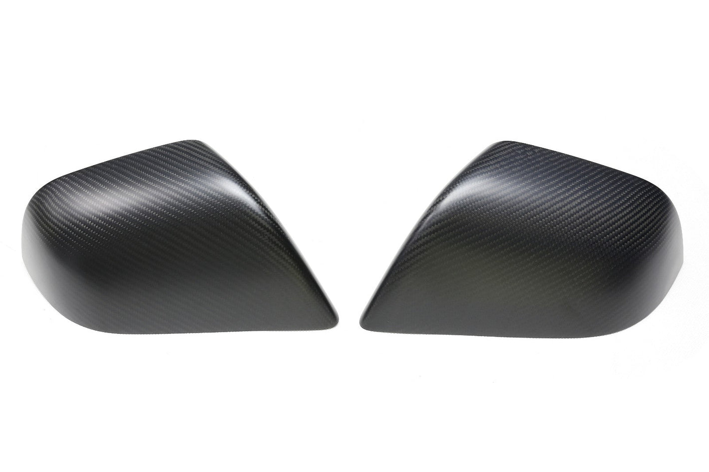 DRY CARBON Performance Aufsatz Spiegelkappen Mirror Cover für Tesla Model Y