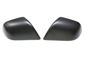 DRY CARBON Performance Aufsatz Spiegelkappen Mirror Cover für Tesla Model Y