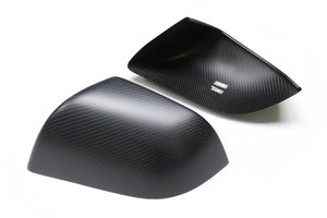 DRY CARBON Performance Aufsatz Spiegelkappen Mirror Cover für Tesla Model Y
