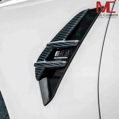 DRY Carbon fender air intakes for BMW M3 M4 G80 G81 G82 G83