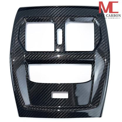 Dry Carbon Mittelkonsolen Abdeckung für BMW M3 G80 G81 / M4 G82 G83 / M2 G87 / 2er G42 / 3er G20 G21 / 4er G22 G23 G26