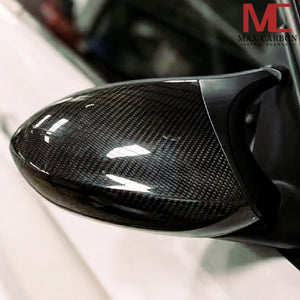 Dry Carbon Spiegelkappen für BMW M3 E90 E92 E93