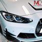 Dry Carbon Front Canards für BMW M3 G80 G81 M4 G82 G83 - VAC