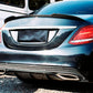 Dry Carbon Heck Spoiler "Ducktail" für Mercedes Benz C Class 205 X Style