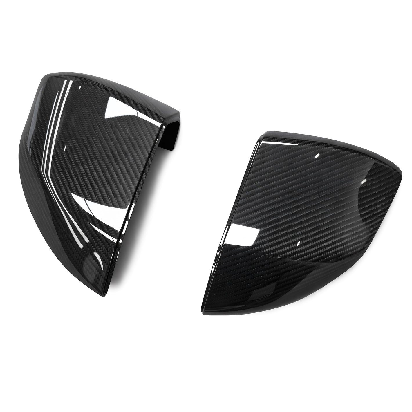 Dry Carbon Ersatz Spiegelkappen Mirror Caps für Lamborghini Revuelto