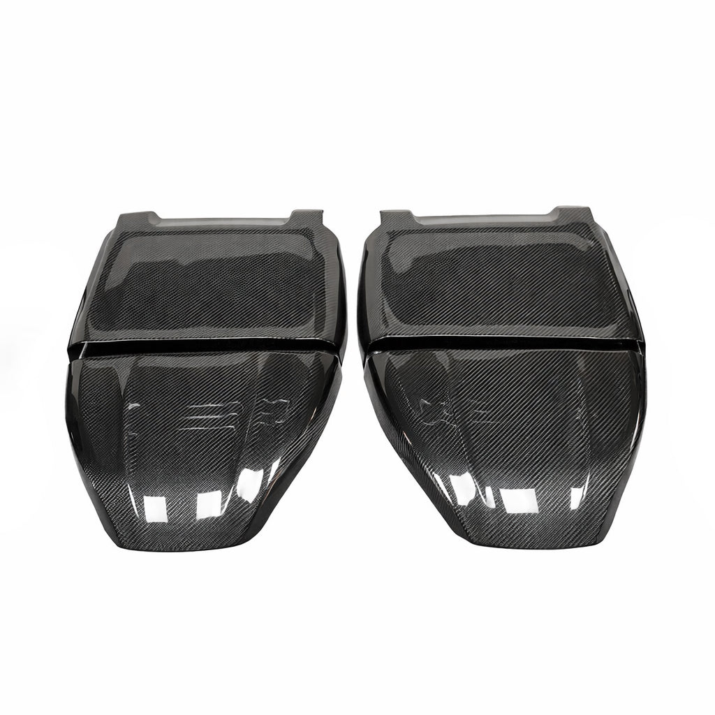 Dry Carbon Sitzcover Aufsatz für BMW M5 F90 X5M F95 X6M F96 Pre LCI und LCI