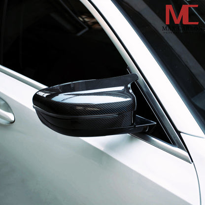 Cubiertas de espejos Dry Carbon para BMW 5er / 6er / 7er / 8er (G30 G31 G32 G11 G12 G14 G15 G16)