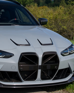 Dry Carbon MAX CARBON Design Kühlergrill Nieren für BMW M3 G80 G81 / M4 G82 G83 CSL