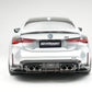 Dry Carbon Heckdiffusor für BMW M3 G80 G81 / M4 G82 G83 inkl. LCI