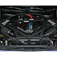 Dry Carbon Domstrebenset V5 SILBER für BMW M2 G87 / M3 G80 G81 / M4 G82 G83