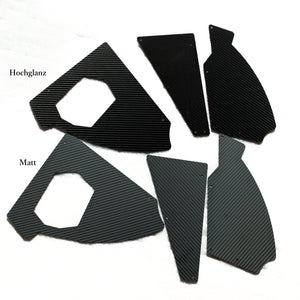 Dry Carbon Platten Upgrade passend für Ramair Proram Series Ansaugkit - PRK-276-BK
