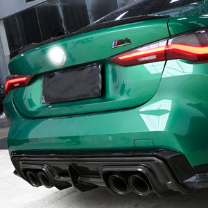 Dry Carbon Heckdiffusor "V Style" für BMW M3 G80 G81 / M4 G82 G83 inkl. LCI