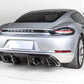 Dry Carbon Heckdiffusor RS Style mit Heckwinglet Flaps für Porsche Cayman & Boxster - 718 982