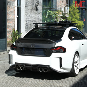 Dry Carbon Sport Heckklappe V3 Carbon Klappe für BMW M2 G87 2er G42 Leichtbau inkl. Eintragung