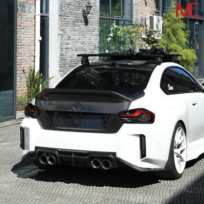 Dry Carbon Sport Heckklappe V3 Carbon Klappe für BMW M2 G87 2er G42 Leichtbau inkl. Eintragung