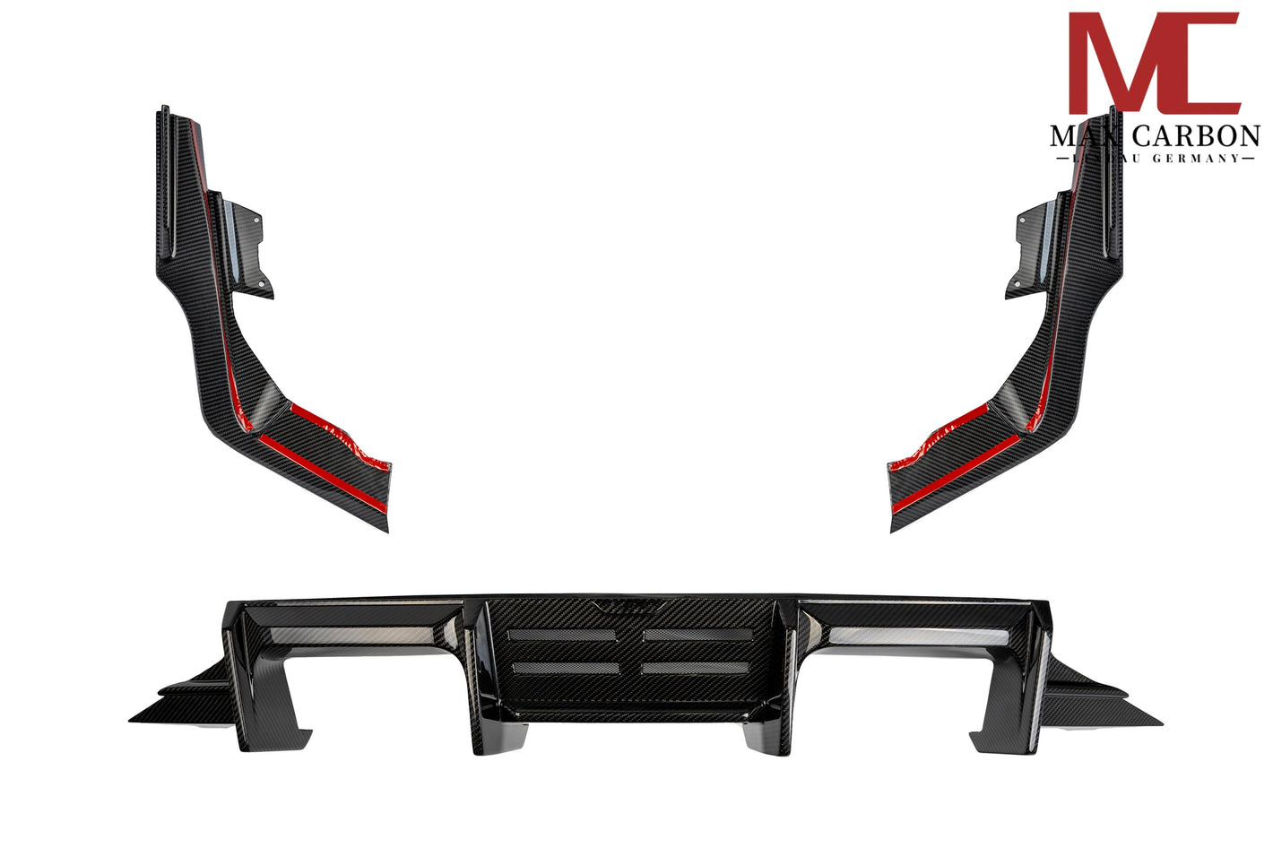 Dry Carbon achterdiffusor KB diffusor voor BMW M2 G87 incl. LCI