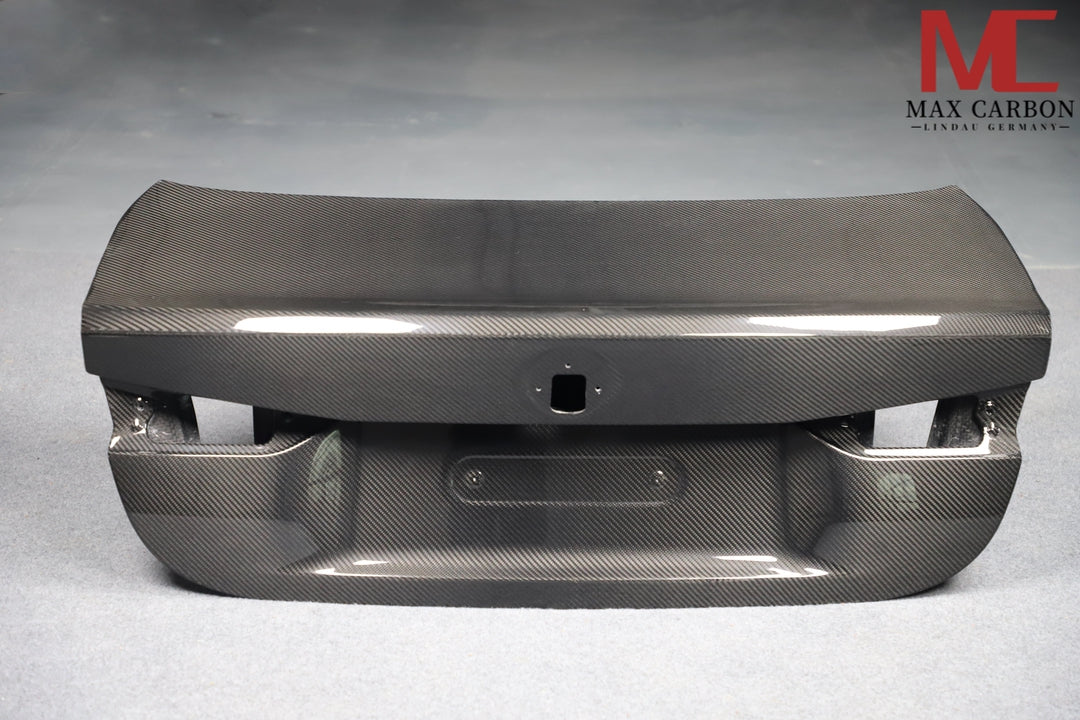 Dry Carbon Standard Heckklappe Carbon Klappe passend für BMW M4 G82 4er G22 inkl. Eintragung