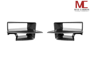 Dry Carbon Lufteinlässe "KB Design" für BMW M2 G87 + G87 LCI