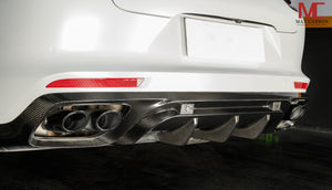 Dry Carbon Heckdiffusor für Porsche Panamera 971